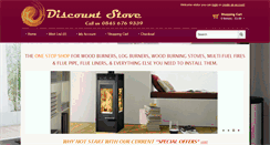 Desktop Screenshot of discountstove.co.uk